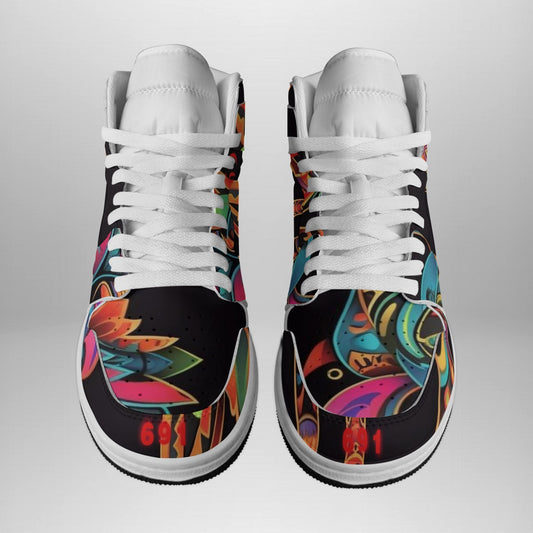 Men's Synthetic Leather Stitching Shoes