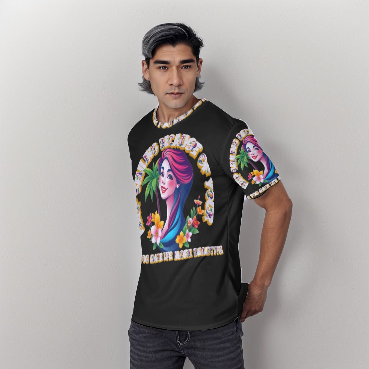 All-Over Print Men's T-shirt | Birdseye