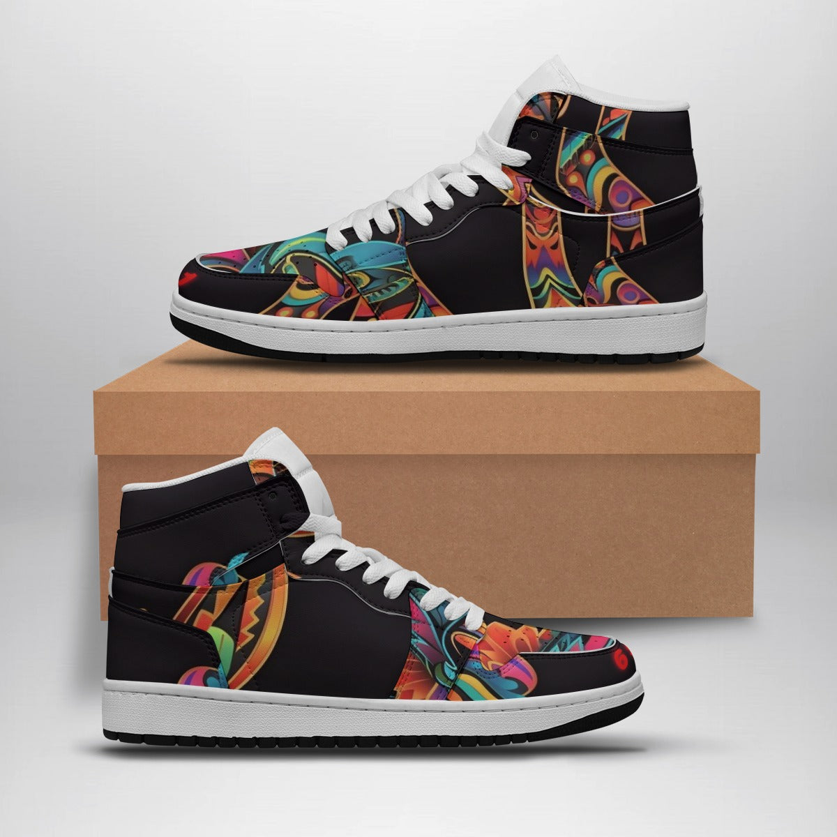 Men's Synthetic Leather Stitching Shoes