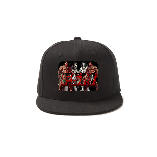 Snapback Hat with Metal Buckle