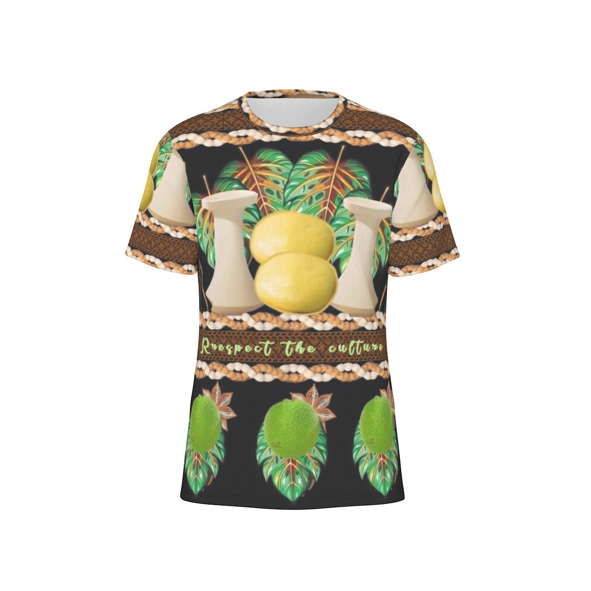 All-Over Print Men's O-Neck T-Shirt | 190GSM Cotton