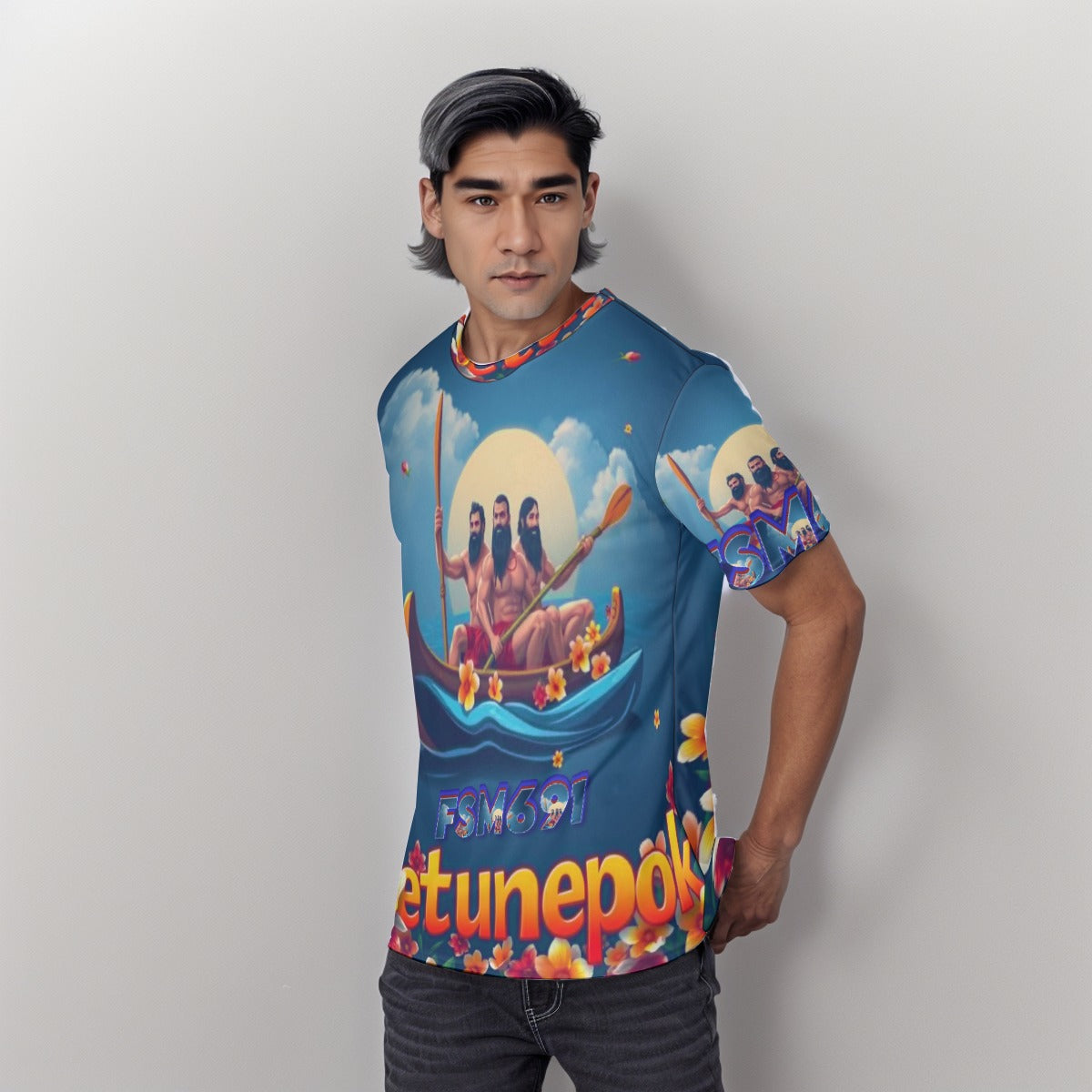 All-Over Print Men's T-shirt | Birdseye