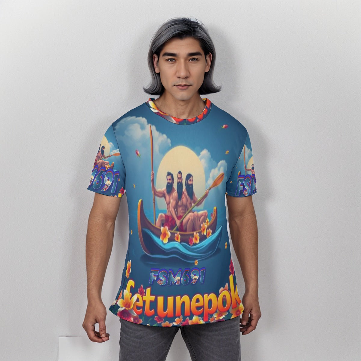 All-Over Print Men's T-shirt | Birdseye