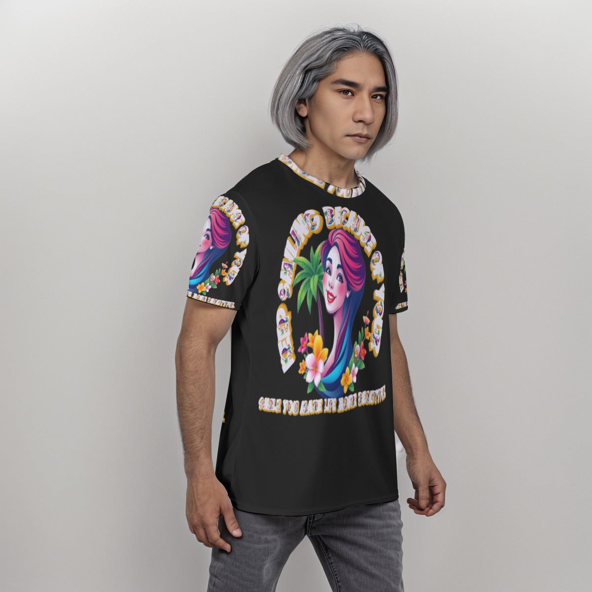 All-Over Print Men's T-shirt | Birdseye